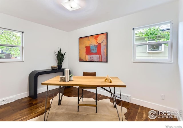 2550 Woodstock Pl, Boulder, CO 80305 - office space with healthy amount of natural light, wood finished floors, and baseboards