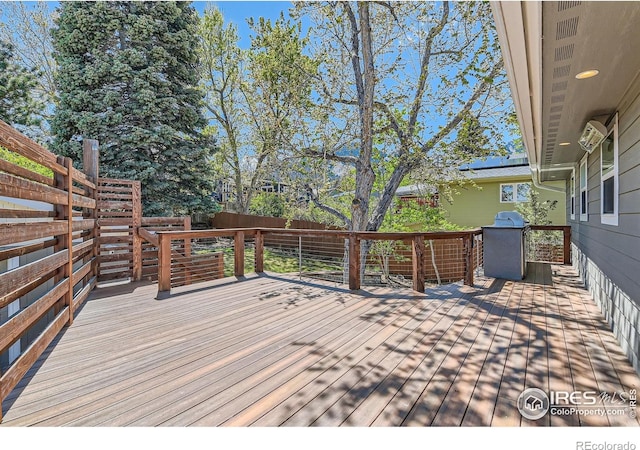 2550 Woodstock Pl, Boulder, CO 80305 - wooden deck featuring fence