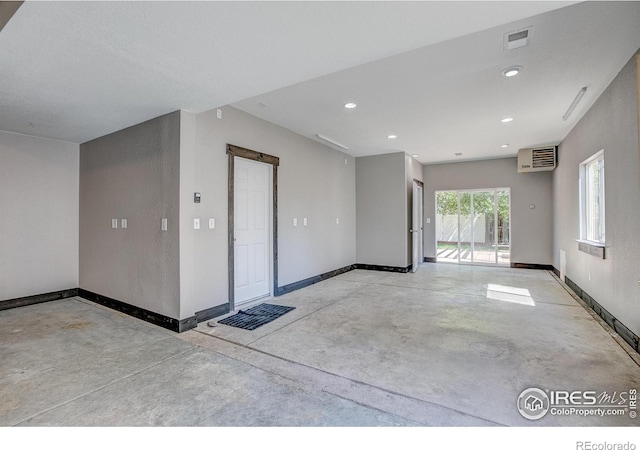 3530 Homestead Dr, Mead, CO 80542 - empty room featuring concrete floors, baseboards, and recessed lighting