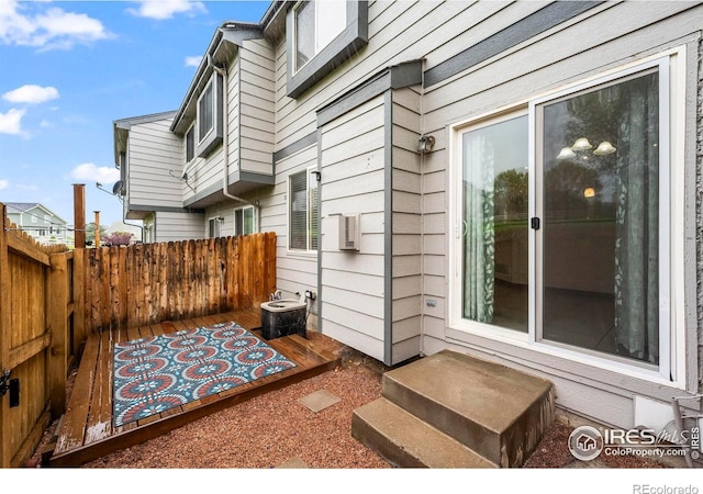 2002 E 102nd Cir, Thornton, CO 80229 - view of side of property with fence and central AC unit