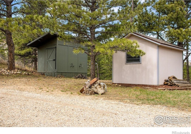 6300 Feldspar Ct, Bellvue, CO 80512 - view of shed