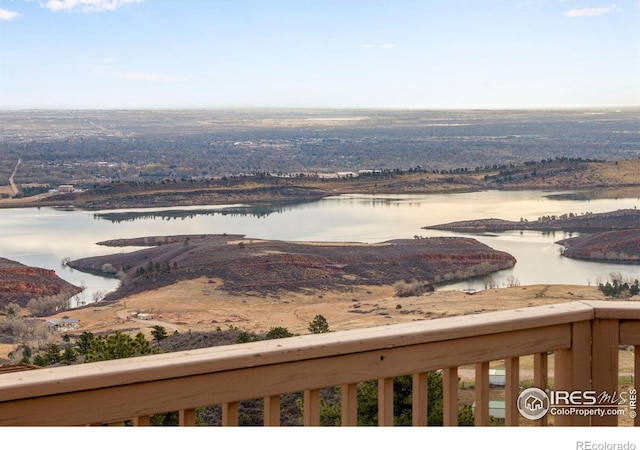 6300 Feldspar Ct, Bellvue, CO 80512 - water view