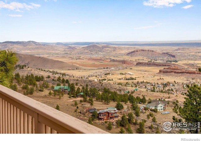 6300 Feldspar Ct, Bellvue, CO 80512 - view of mountain background featuring rural landscape