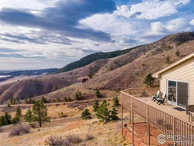 6300 Feldspar Ct, Bellvue, CO 80512 - view of mountain background