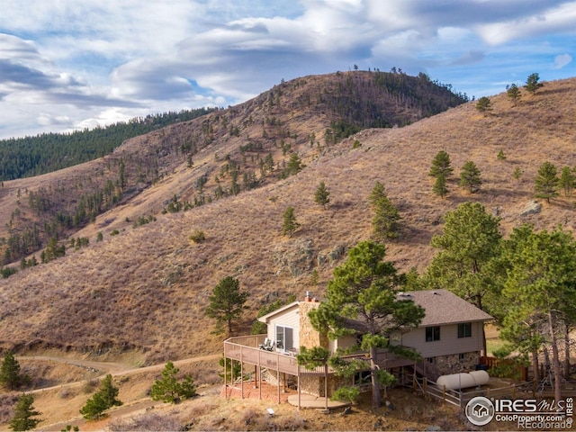 6300 Feldspar Ct, Bellvue, CO 80512 - view of mountain background