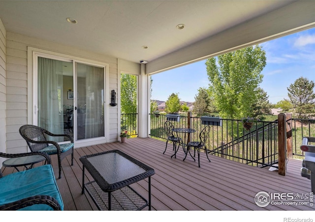 2551 Cub Lake Ct, Loveland, CO 80538 - view of wooden deck