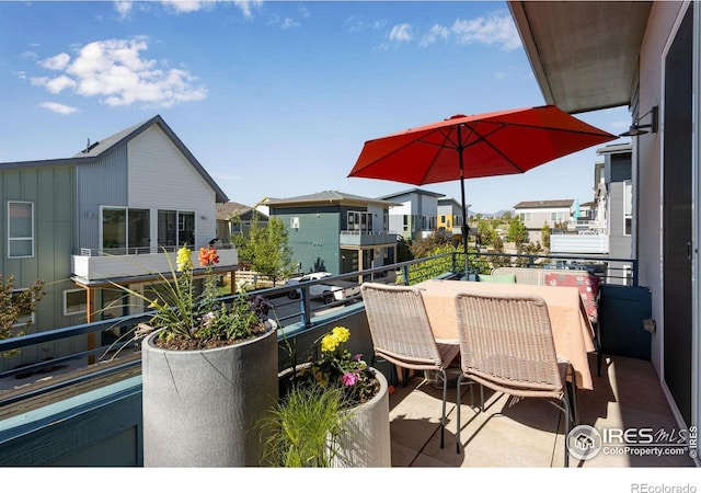 725 Amelia Ln, Lafayette, CO 80026 - balcony with a residential view