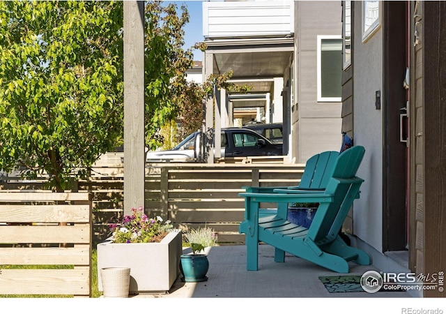 725 Amelia Ln, Lafayette, CO 80026 - view of patio with fence