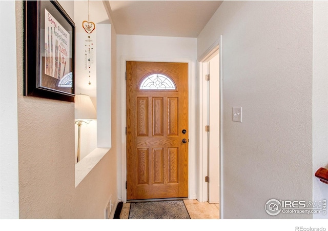 11656 Logan St, Northglenn, CO 80233 - entryway featuring a textured wall