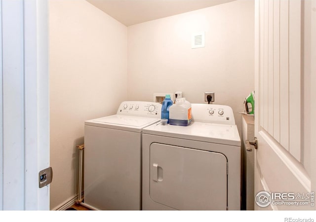 11656 Logan St, Northglenn, CO 80233 - laundry area with washing machine and clothes dryer