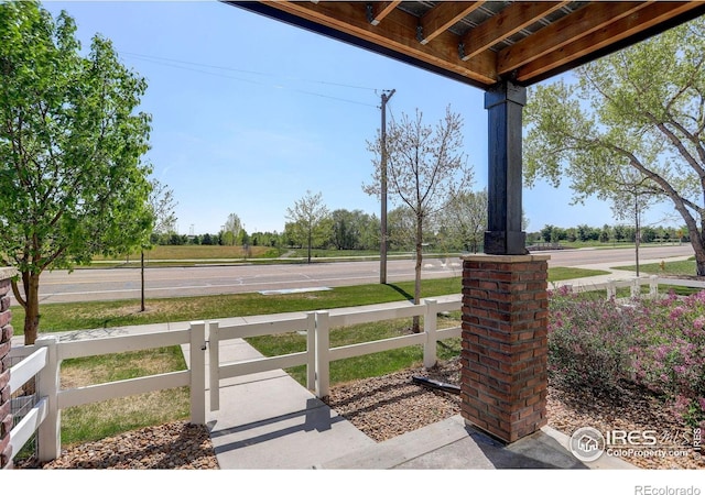 3051 County Fair Ln Unit 2, Fort Collins, CO 80528 - view of patio / terrace featuring fence