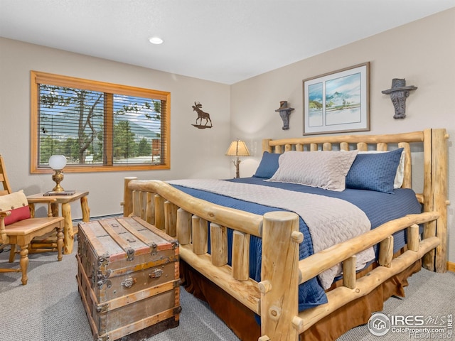 658 Cedar Ridge Cir, Estes Park, CO 80517 - carpeted bedroom with recessed lighting