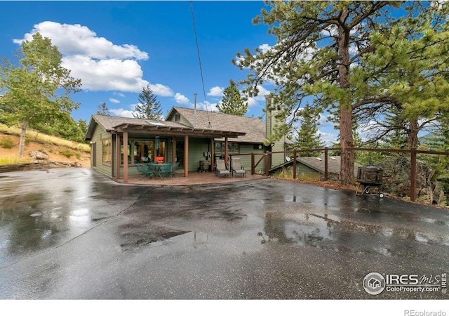 1433 Vista View Ln, Estes Park, CO 80517 - view of rear view of property