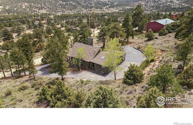 1433 Vista View Ln, Estes Park, CO 80517 - aerial view of property and surrounding area