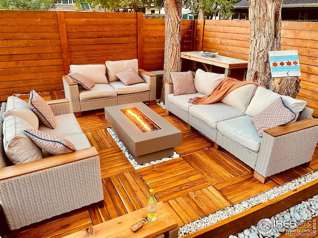 view of living area