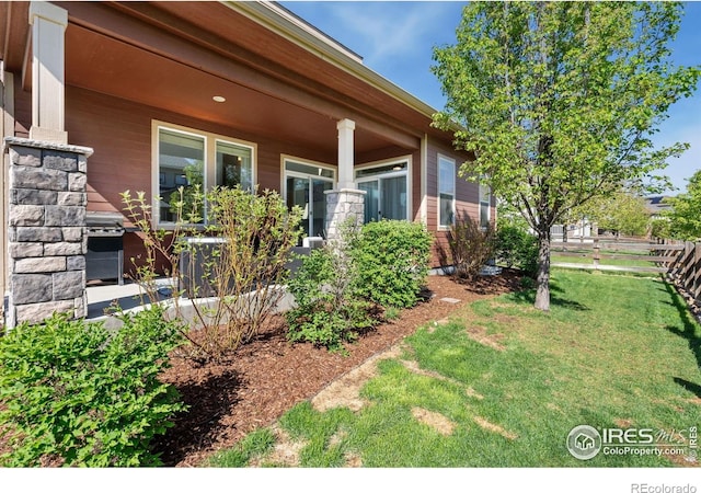 2150 Blue Yonder Way, Fort Collins, CO 80525 - view of property exterior with a lawn