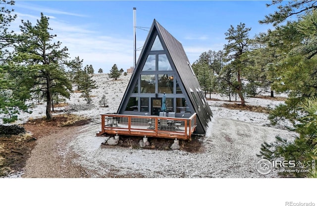703 Crystal Falls Dr, Westcliffe, CO 81252 - view of back of house