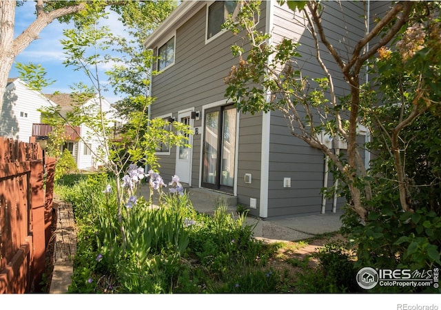 3740 Iris Ave Unit B, Boulder, CO 80301 - view of home's exterior featuring fence