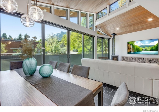 505 Geneva Ave, Boulder, CO 80302 - sunroom / solarium featuring lofted ceiling