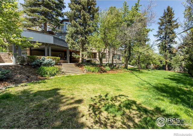505 Geneva Ave, Boulder, CO 80302 - view of grassy yard