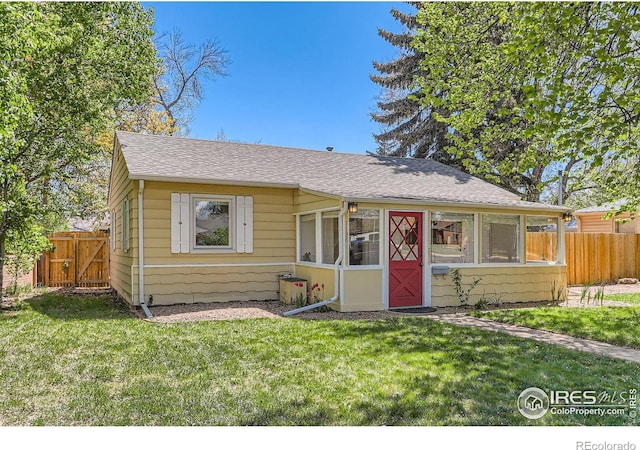 1136 Venice St, Longmont, CO 80501 - bungalow-style house with roof with shingles