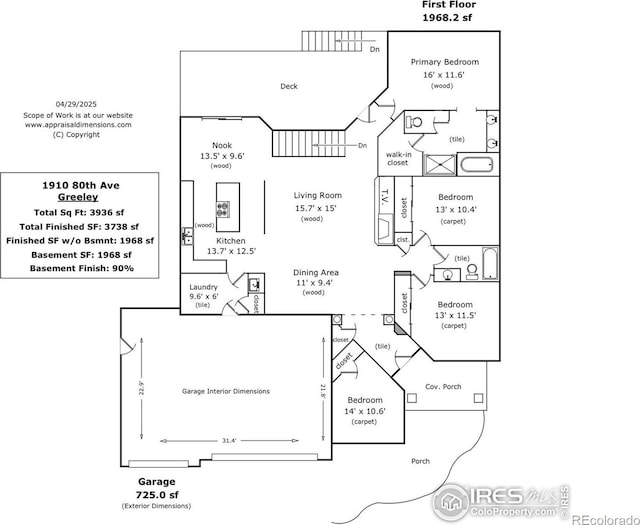 property floor plan