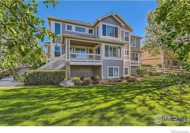 14180 Whitney Cir, Broomfield, CO 80023 - view of front of home featuring a front lawn and stairway