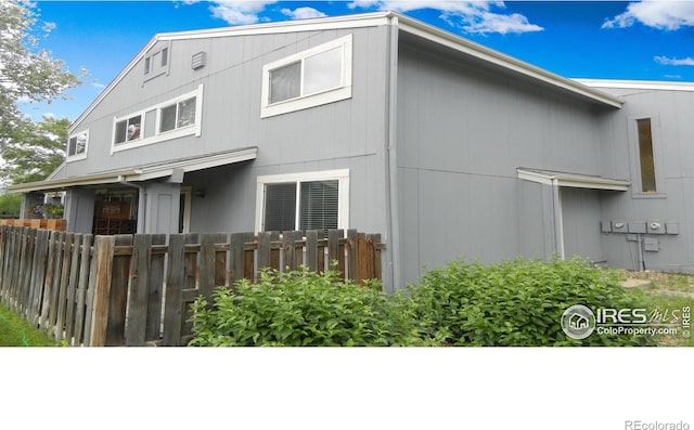 4150 Monroe Dr Unit C, Boulder, CO 80303 - rear view of house featuring fence