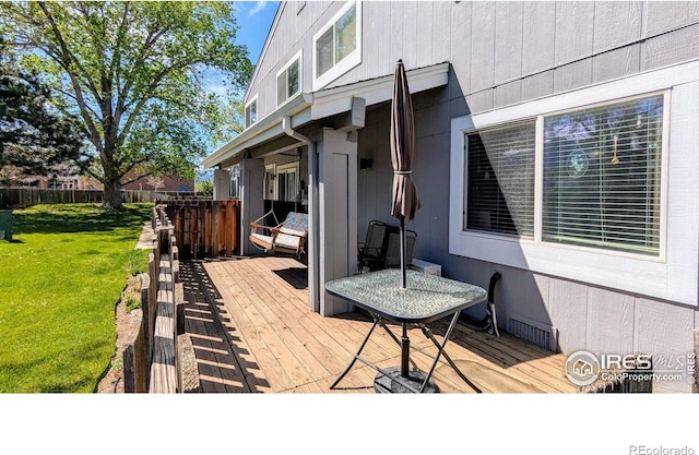 4150 Monroe Dr Unit C, Boulder, CO 80303 - view of deck