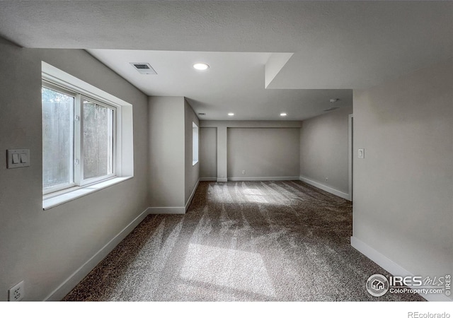 5978 Scotswood Ct, Boulder, CO 80301 - empty room featuring carpet flooring, baseboards, and recessed lighting
