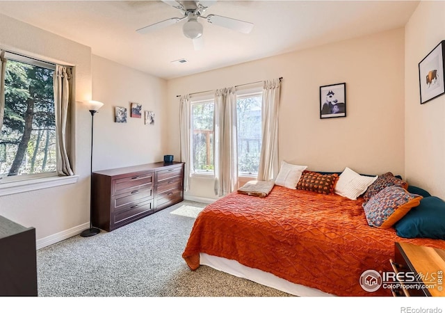 933 Xenon Ct, Golden, CO 80401 - carpeted bedroom featuring baseboards and ceiling fan