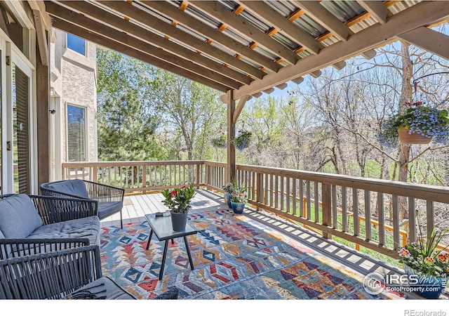 933 Xenon Ct, Golden, CO 80401 - view of wooden deck