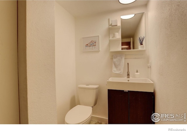 6862 Roaring Fork Trl, Boulder, CO 80301 - bathroom with vanity and toilet