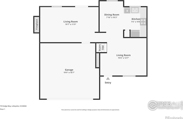 710 Sedge Way, Lafayette, CO 80026 - view of room layout