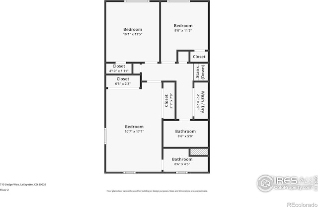 710 Sedge Way, Lafayette, CO 80026 - view of home floor plan