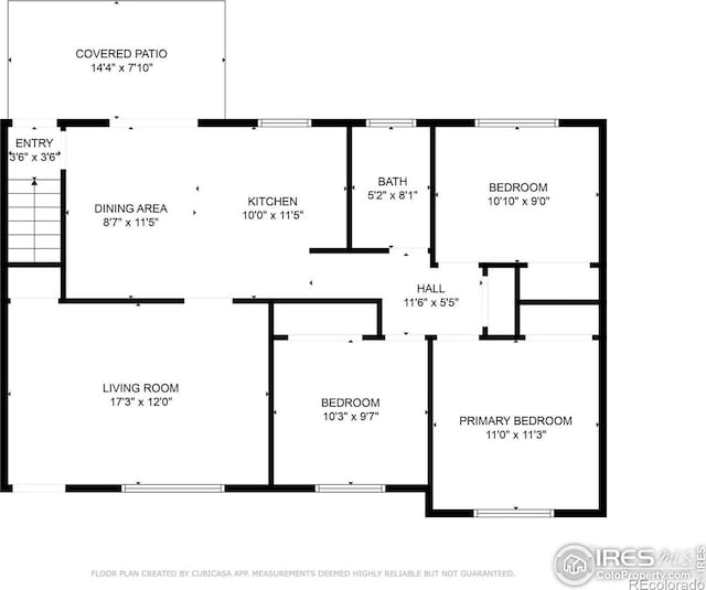 200 Perry St, Denver, CO 80219 - home floor plan