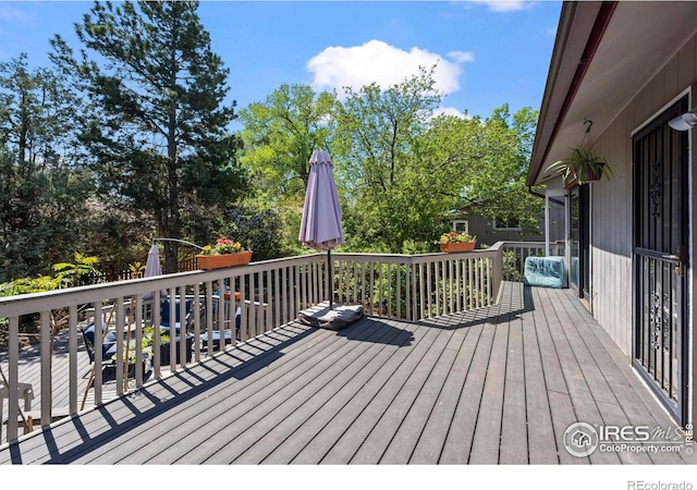 2702 W 23rd St, Greeley, CO 80634 - view of deck