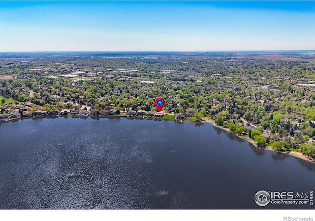 1030 Harbor Walk Ct, Fort Collins, CO 80525 - bird's eye view of a nearby body of water