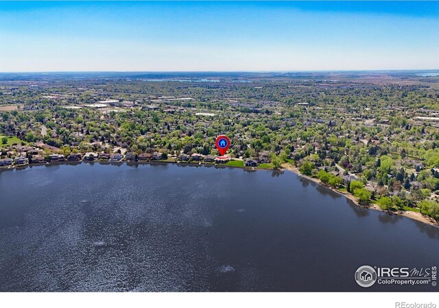1030 Harbor Walk Ct, Fort Collins, CO 80525 - bird's eye view of a nearby body of water