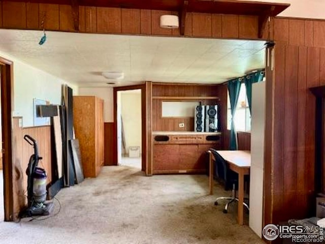 230 W Chase St, Haxtun, CO 80731 - unfurnished office featuring wood walls and light colored carpet