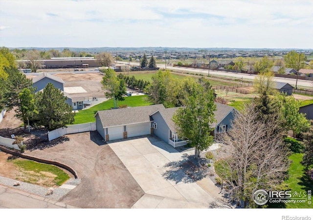 7726 Kit Fox Dr, Wellington, CO 80549 - view from above of property