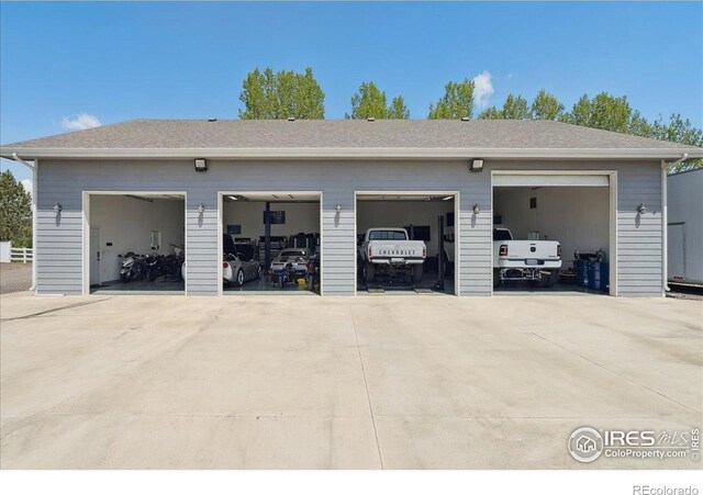 7726 Kit Fox Dr, Wellington, CO 80549 - view of garage