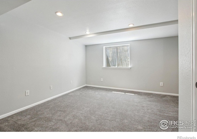 2136 3rd St SW Unit 3, Loveland, CO 80537 - spare room with carpet flooring, baseboards, and recessed lighting