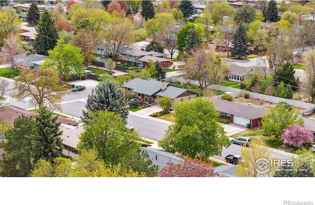 2001 James Dr, Loveland, CO 80538 - aerial perspective of suburban area