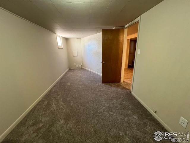 1219 16th St, Greeley, CO 80631 - finished below grade area with carpet floors and baseboards