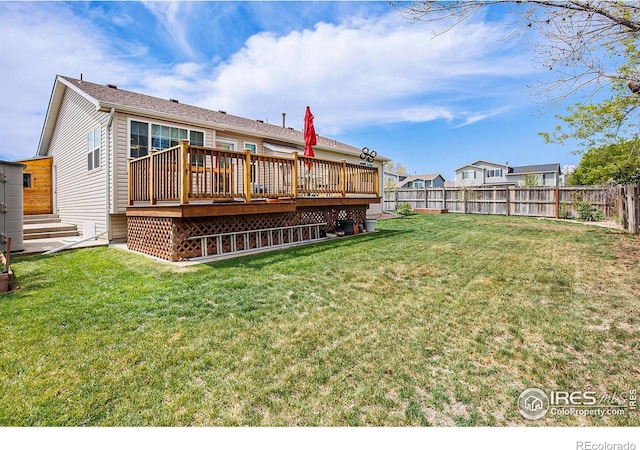 5049 W 2nd Street Rd, Greeley, CO 80634 - rear view of property featuring a deck