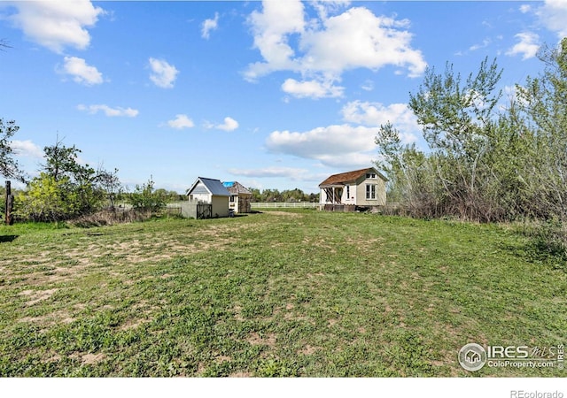 1341 N 95th St, Lafayette, CO 80026 - view of yard with a shed and an outdoor structure