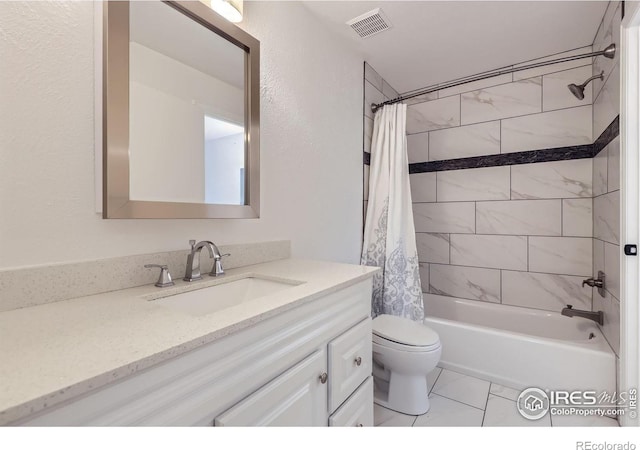 3363 Oneal Pkwy Unit 36, Boulder, CO 80301 - full bath featuring shower / bath combo with shower curtain, vanity, toilet, and marble finish flooring
