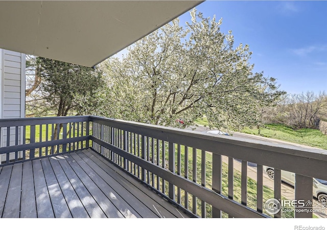 3363 Oneal Pkwy Unit 36, Boulder, CO 80301 - view of wooden deck