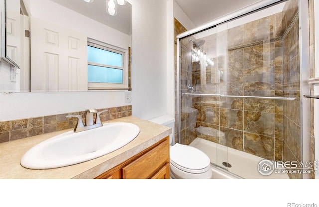 8351 Ralph Ln, Denver, CO 80221 - full bath with a shower stall, toilet, and vanity
